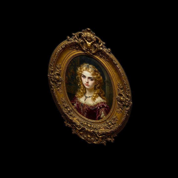 Painting, Regal Woman {2D}