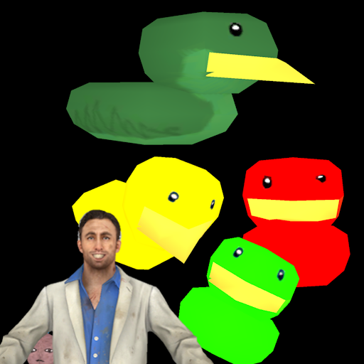 dark carnival plushies as ducks
 preview