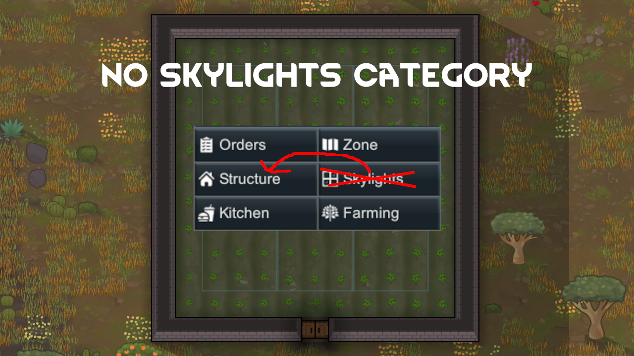 No Skylights Category
