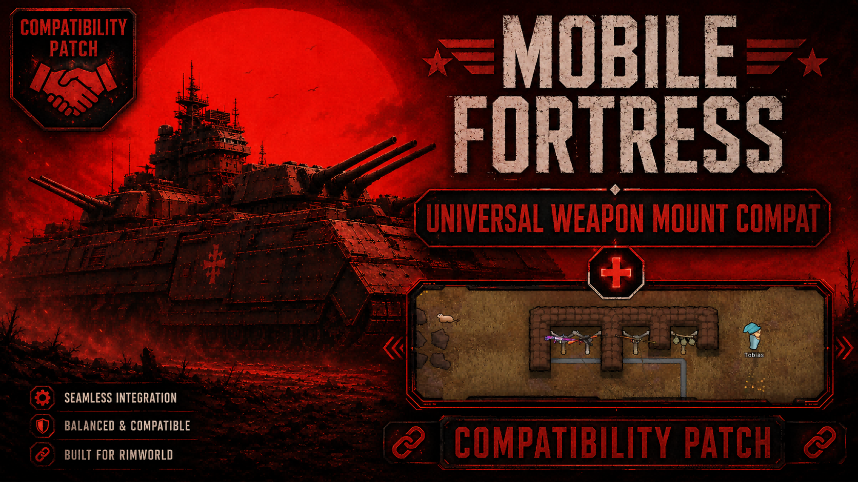 Mobile Fortress Compat - Universal Weapon Mount