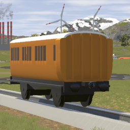 LBSC Stroudley Coach - Brake - Teak Brown