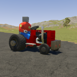 Wheel Horse Gt-14 Pulling Tractor