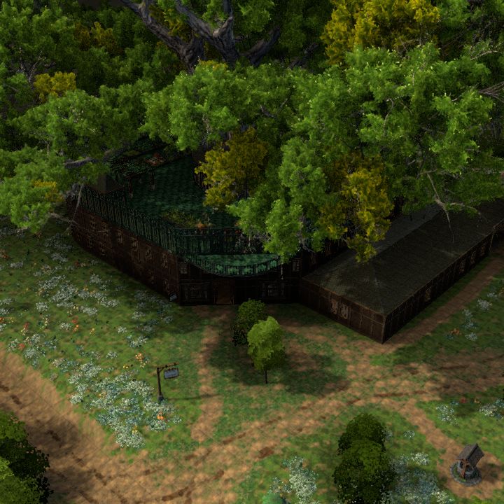 Tree Tavern - with leaves