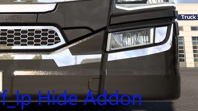 Scania custom chrome parts f_lp Hide Addon[1.58-1.60]