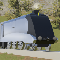 LNER A4 2509 "Silver Link" - Real Silver