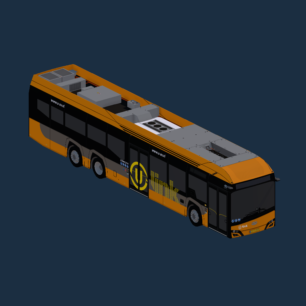 Solaris Urbino 15 Electric U-OV Ulink (Oranje-Geel)