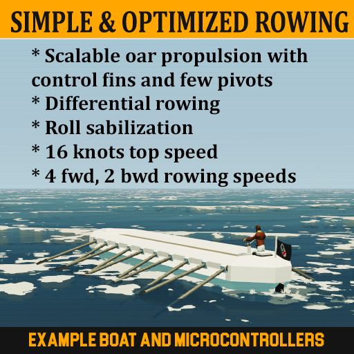 Simple And Optimized Rowing Boat Template