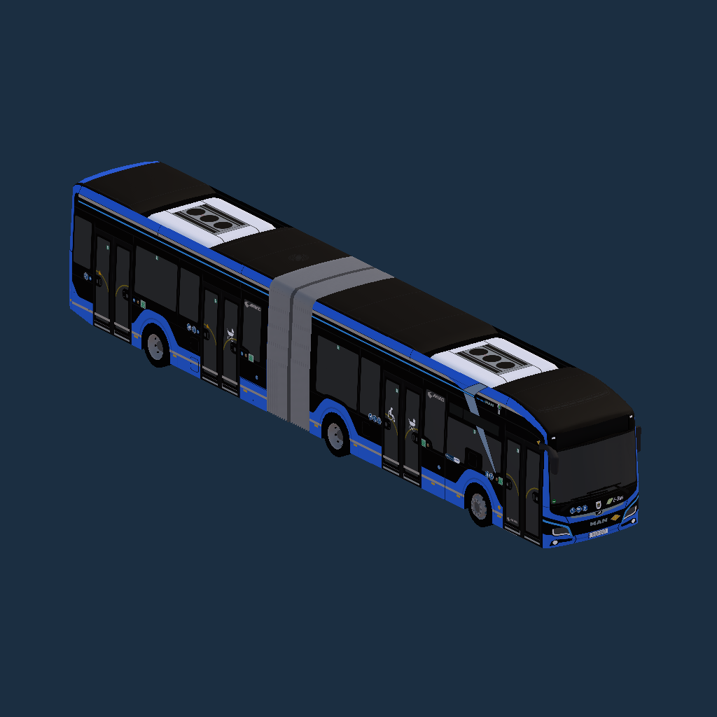 New MAN Lion´s City 18E MVG München mbH Grundlack (westen)