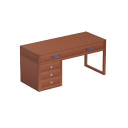 Desk with storage