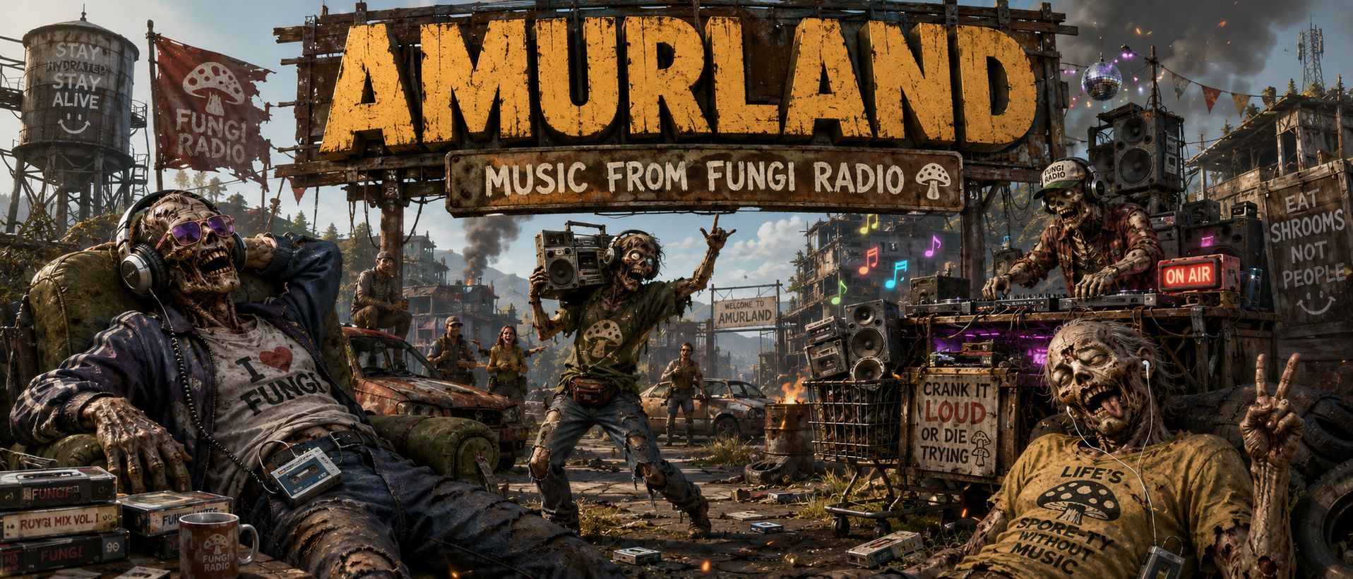 AMURLAND music from fungi radio