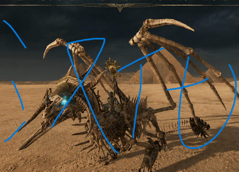 Tomb Kings Bone Dragon Mount汉化