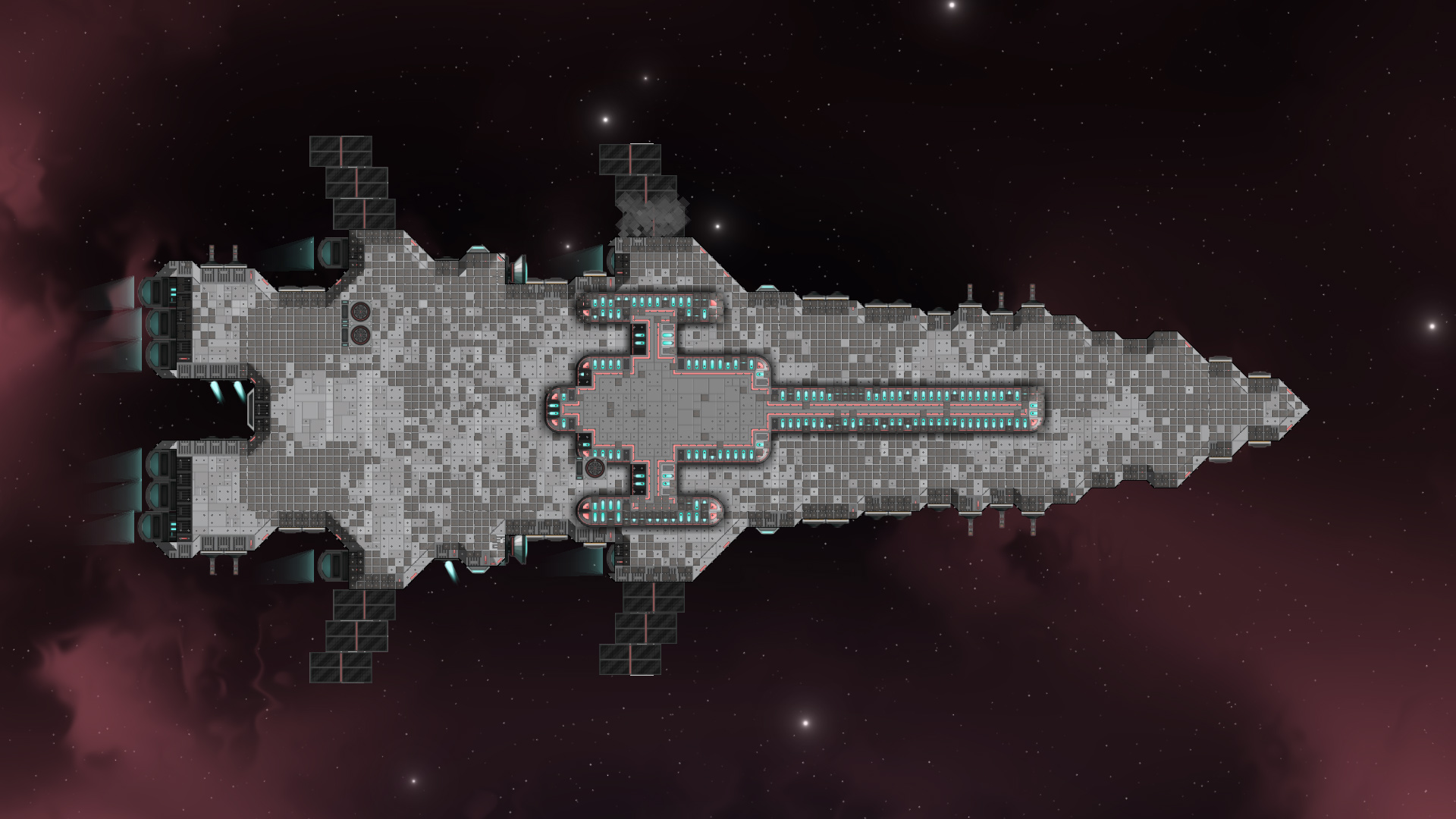 Cool ship very pointy