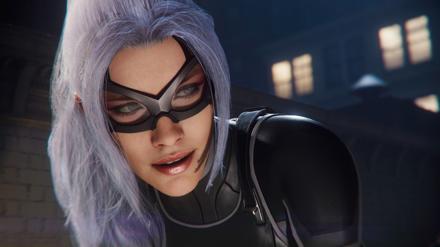 R-18 Black Cat (Marvel Rivals) animated sexy pipe bomb
