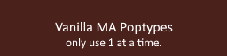 Vanilla Poptype