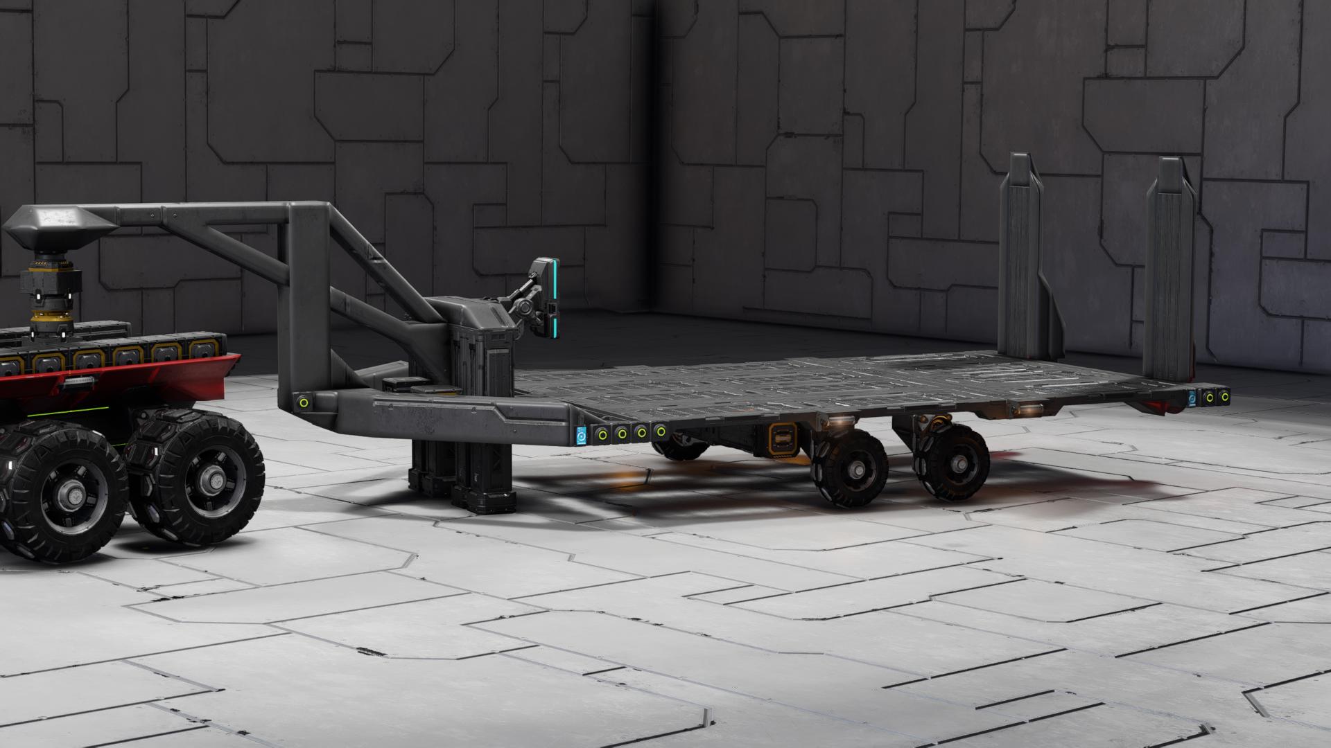 [OC] Flatbed Trailer Gooseneck preview