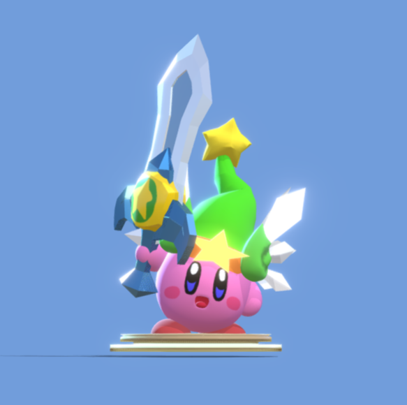 Ultra Sword Kirby preview