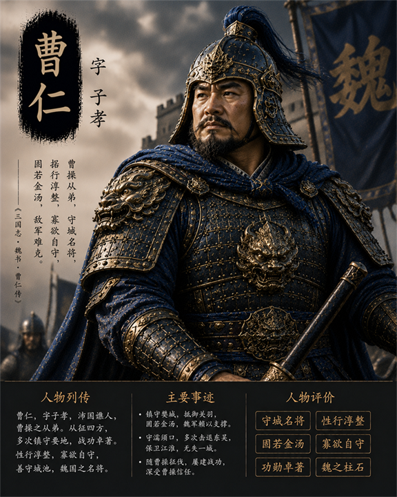 三国演义·魏武坚城曹仁