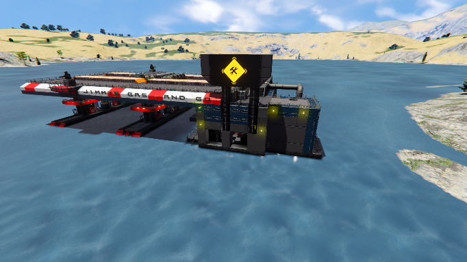 TBC-Jimmy's Gas and go rover fuel station