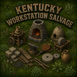 Kentucky Workstation Salvage – Project Zomboid Mod