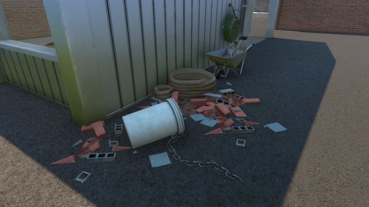 Debris pile