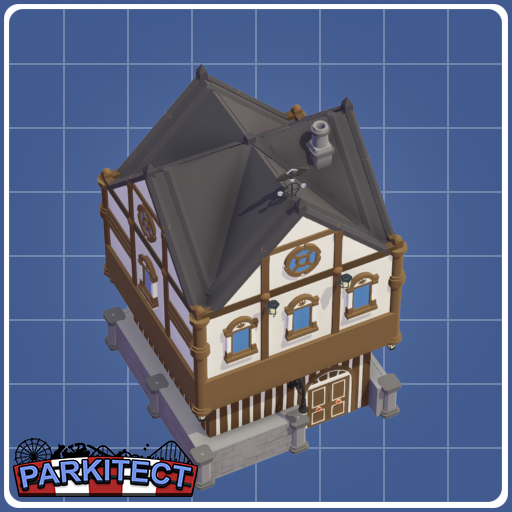Old English House/Shop/Staff Hide 01