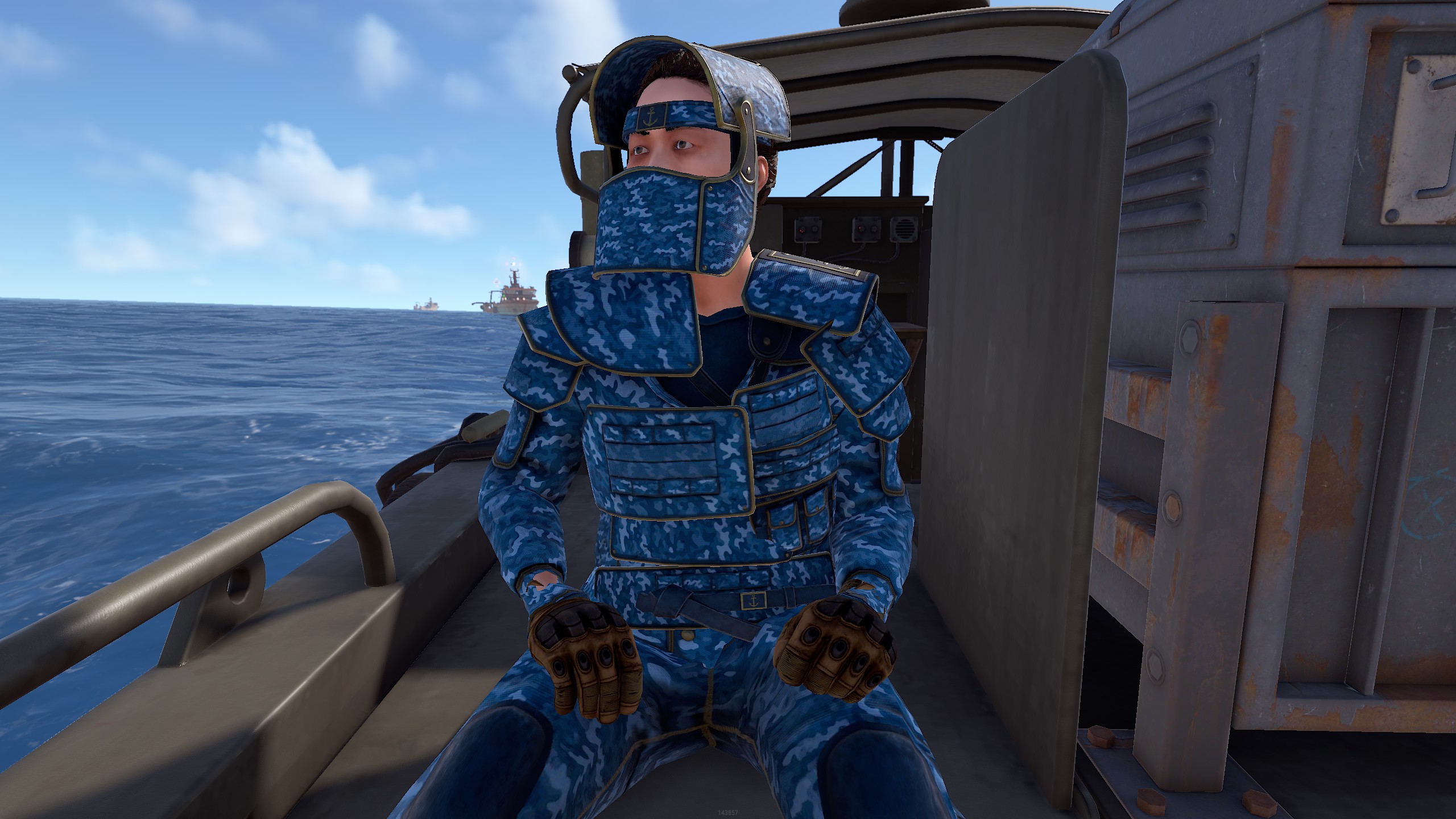 Naval Camo Helmet thumbnail 10