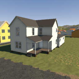 1910's 2 story house (unfurnished)