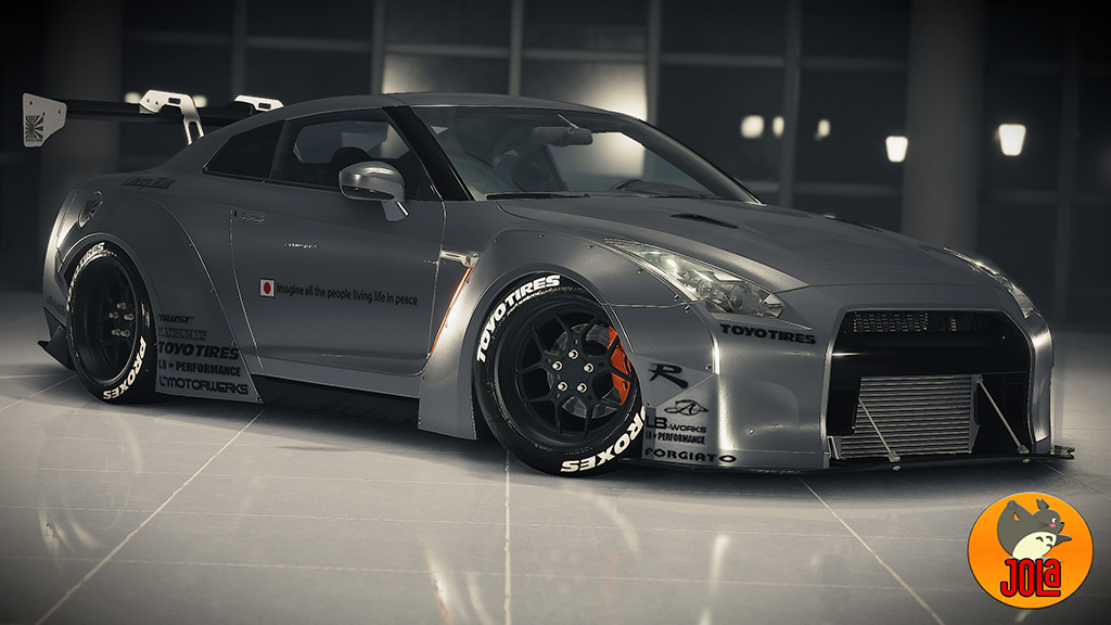 Livery Nissan GT-R R35 - Liberty Walk v2