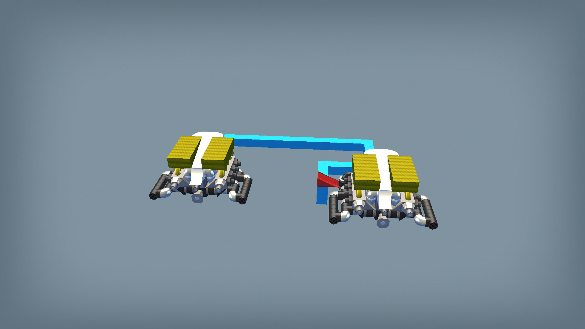 Flat 8 engine/Boxer 8