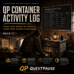 QP Container Activity Log [B42] [B41]