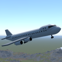 Civilian Passenger Airliner Jumbo Jet
