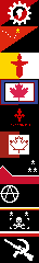 Anarchist American NRP Flags