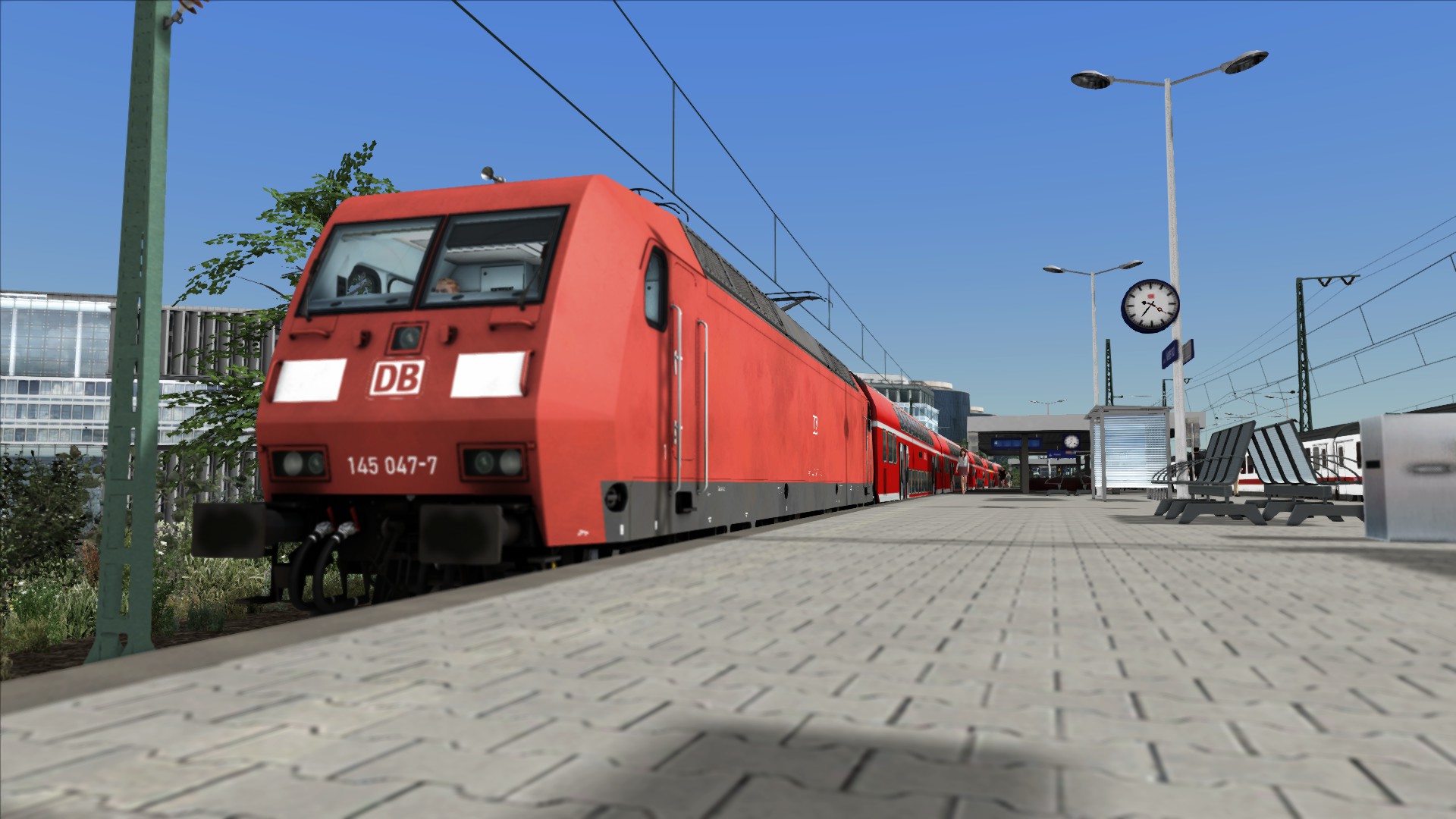 145 047-7 (Part 1 of 2) DB pbzfa Regio 5 car Passenger to Mainz HBF and then Part 2 to Boppard