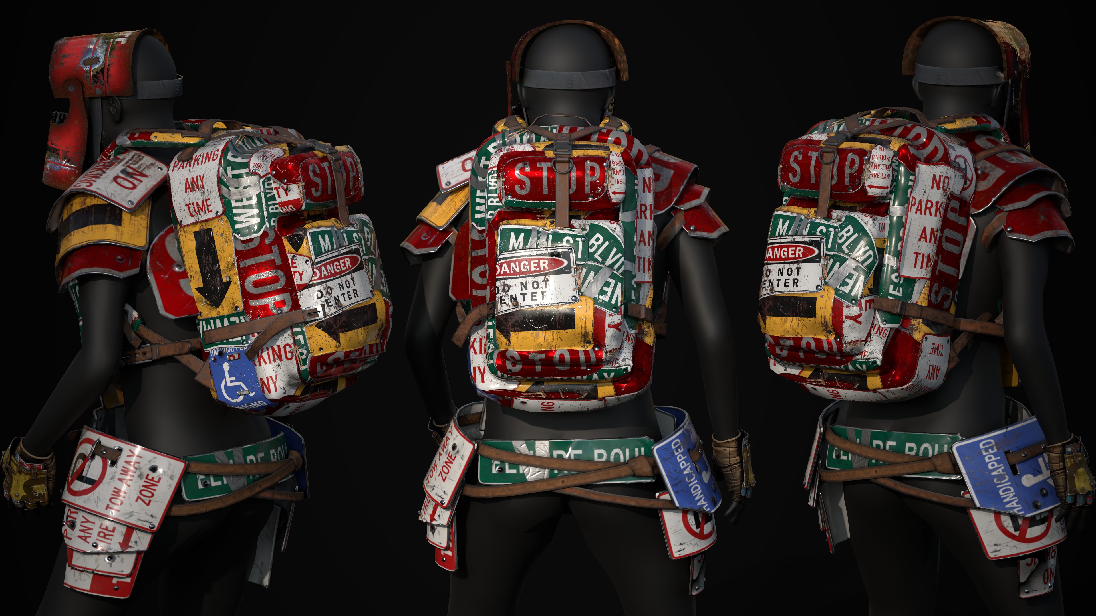 Roadsign Large Backpack