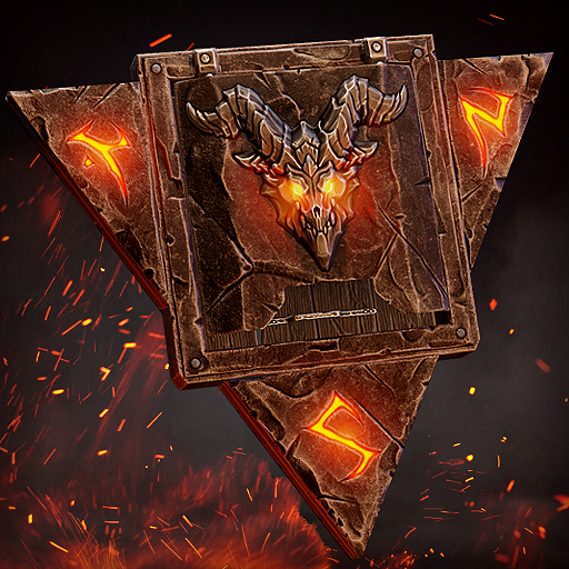 Molten Visage Triangle Hatch