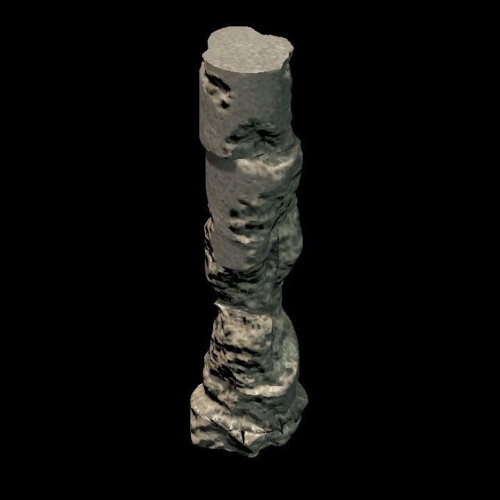 Columns heavy damage 1