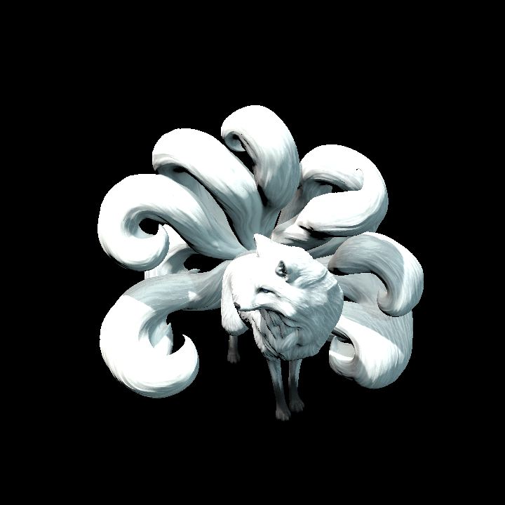 Nine-Tailed Divine Arctic Fox