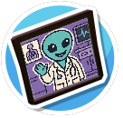 Alien Doctor (Square)