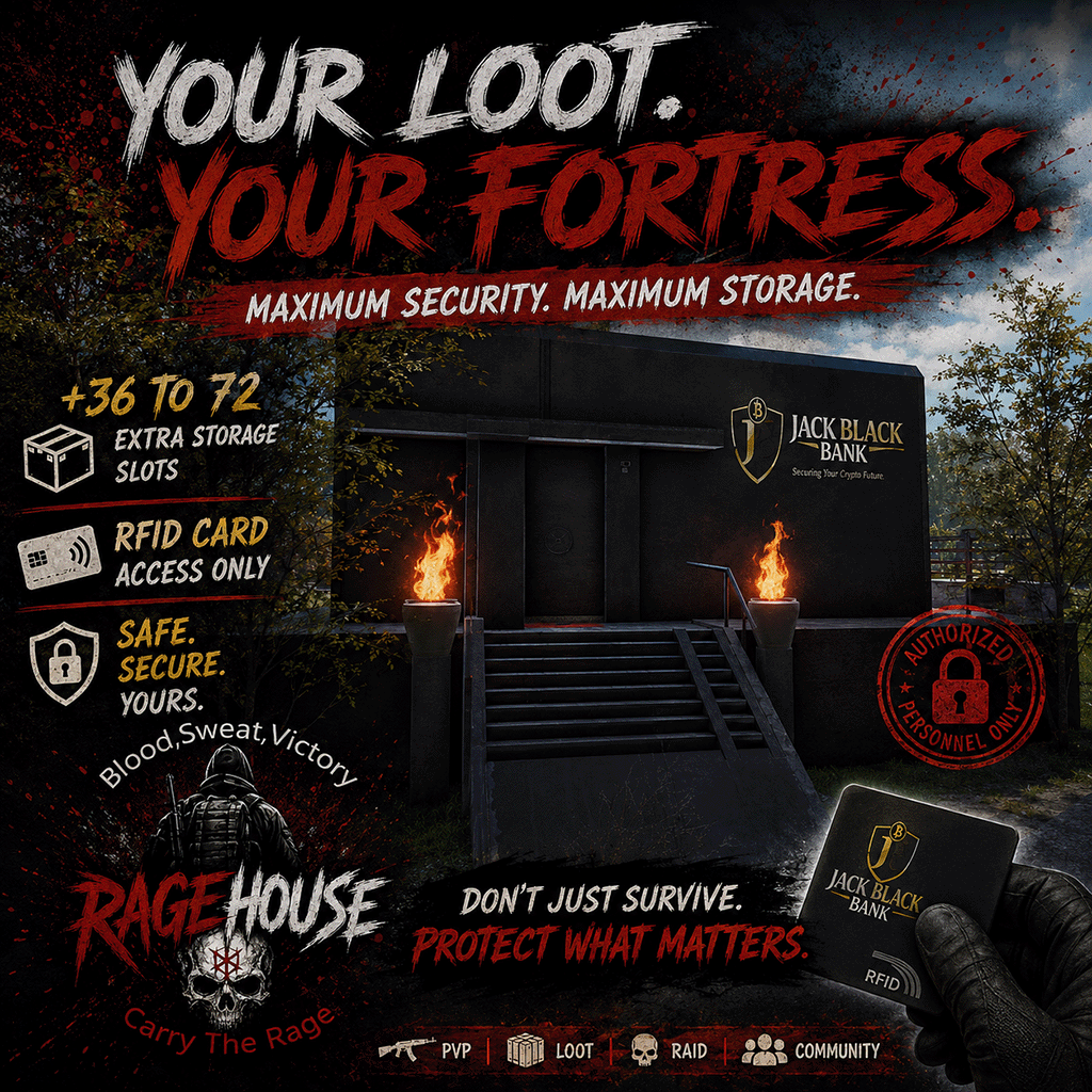 RAGEHOUSE - JACK BLACK BANK LOCKERS V 0.3 / by DeeZaster