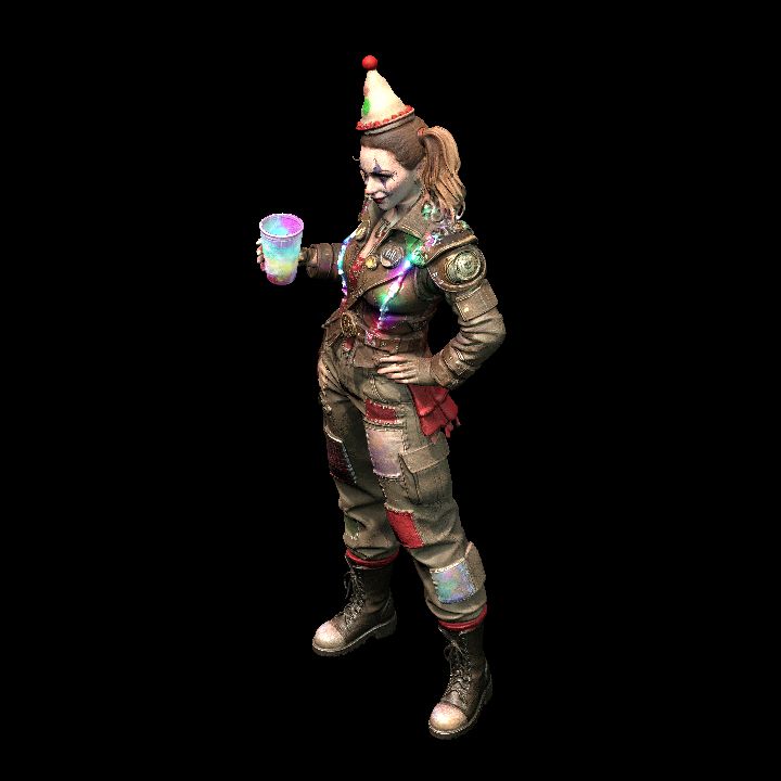 Clown girl