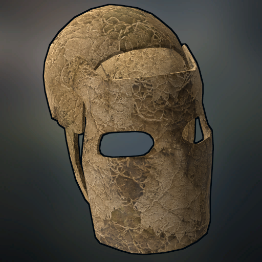 Desert Collection Metal Facemask