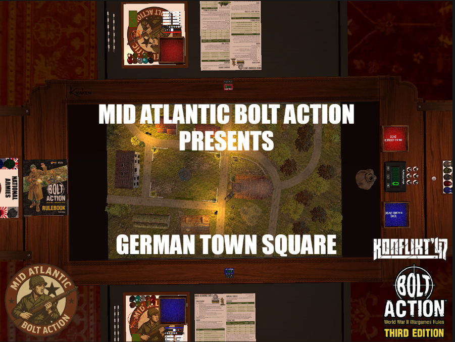 Mid Atlantic Bolt Action German Town Square