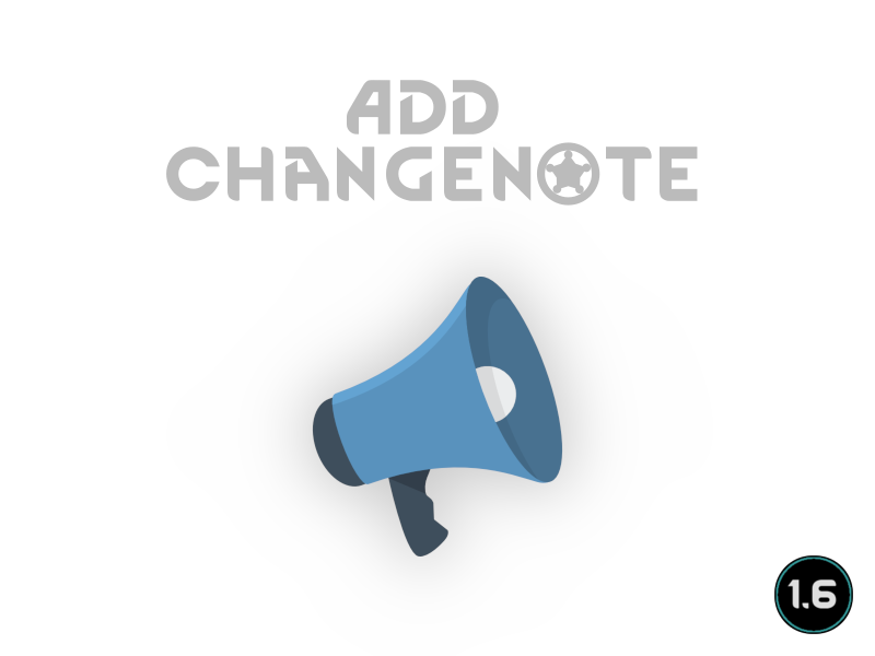 Add Changenote
