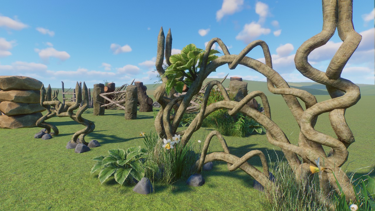 Natural Fence Collection 4