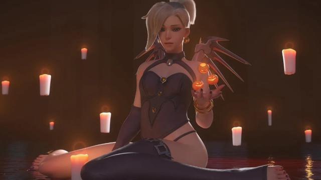 R-18 Mercy (Overwatch) Loading screen