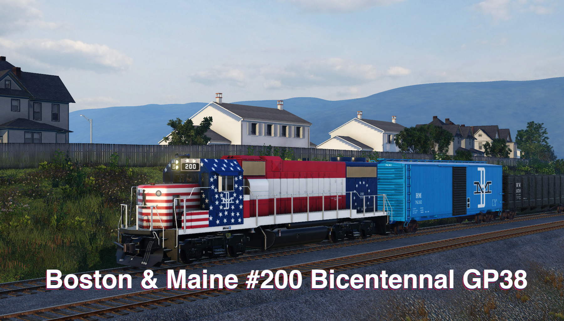 Boston and Maine Bicentennial GP38-2