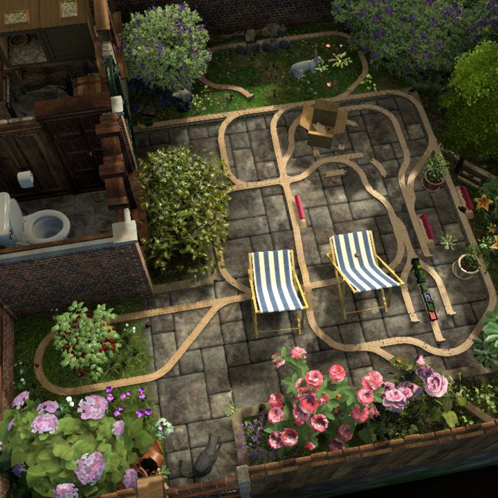 Childhood garden Railway DAMCh