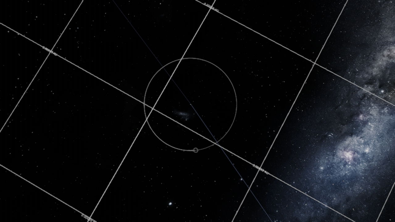Fomalhaut A + EV Lacertae + Wolf 359 + Earth + Moon