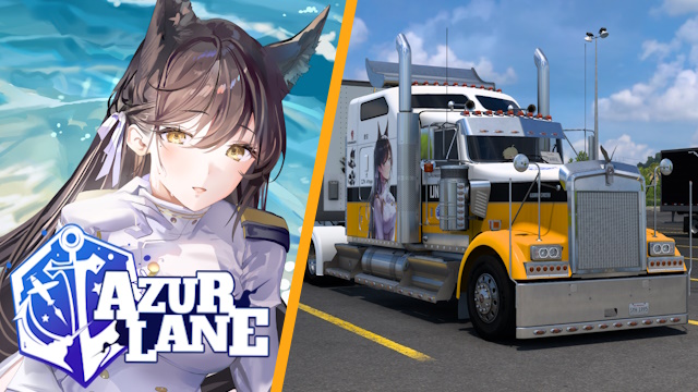 Kenworth W900 IJN Atago - Azur Lane [Combo Skin]
