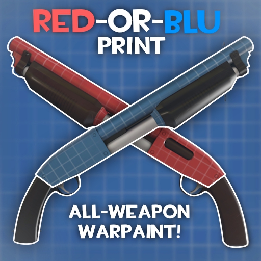 Red-or-Bluprint — Warpaint – Team Fortress 2 Mod